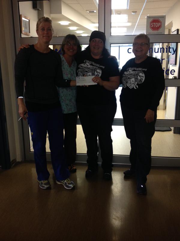 Heartfelt donation to BVDH Cancer Wing