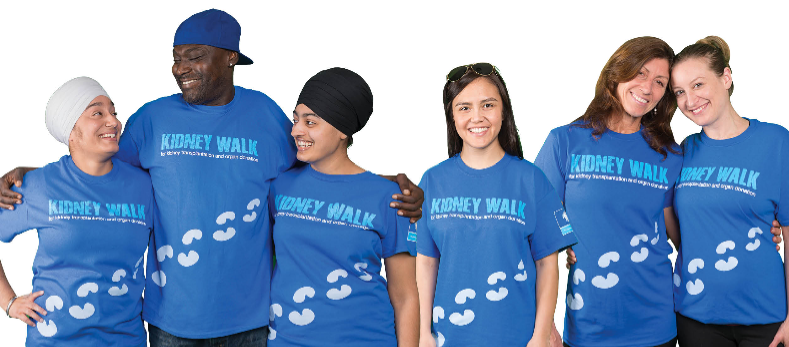 Multiple kidney walks in BV Sunday
