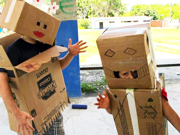 Children’s cardboard creativity challenge Saturday