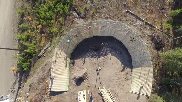 BLMBA build new Wall Ride