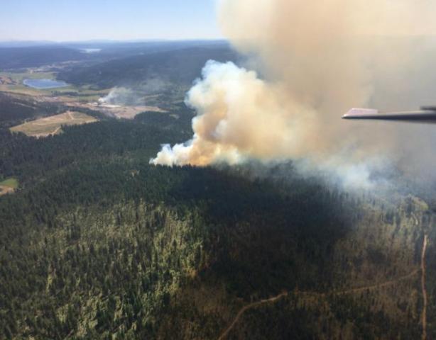 Gustafson Fire near 100 Mile House remains 20 percent contained