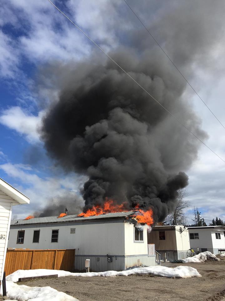BREAKING: Fire in Mountainview Mobile Home Park