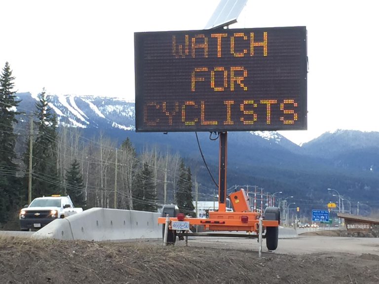 Be aware as cyclist activity picks up!