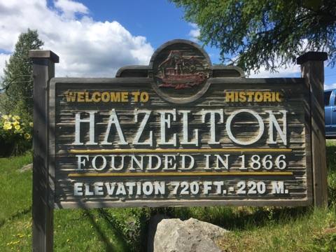 Village of Hazelton receives funding by Ottawa