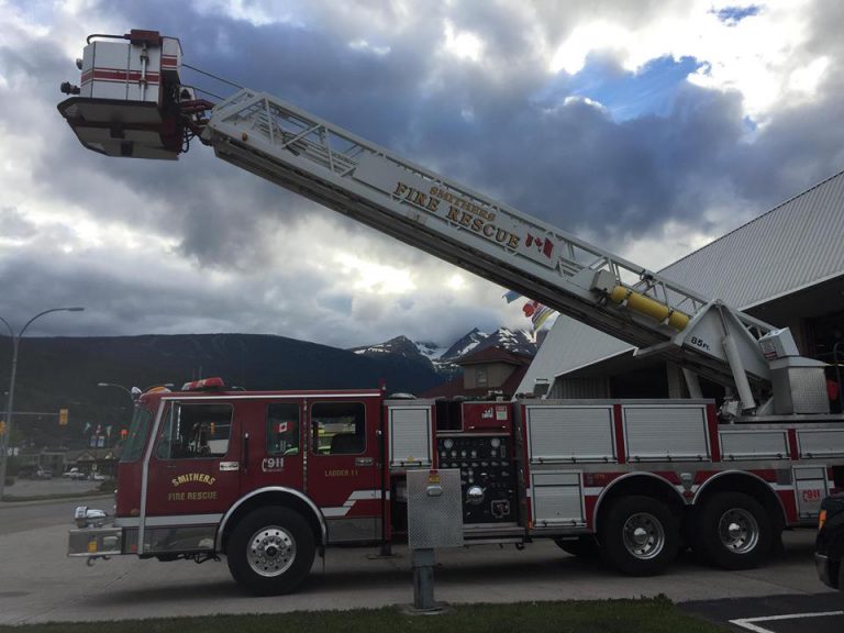 September 11th Fire Truck in Smithers