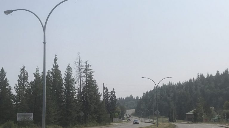 Drivers should take caution with smokey skies, extra traffic