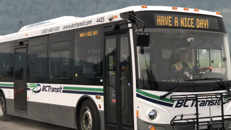 BC Transit offering no collection of fares, rear door boarding in Smithers
