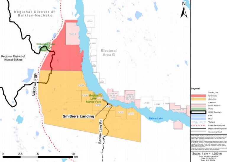 Torkelsen Lake fire expanded evacuation alert