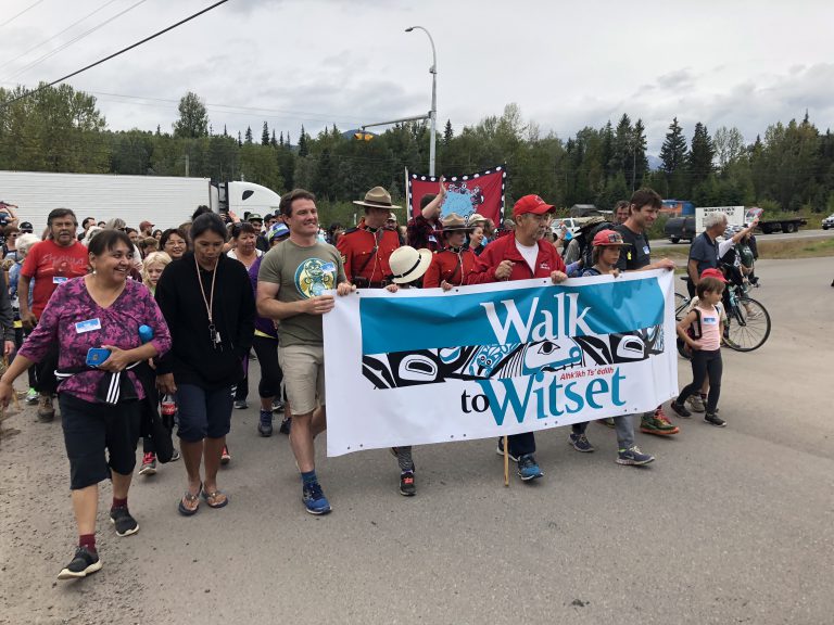 Walk to Witset brings communities together