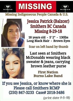 Missing Smithers girl