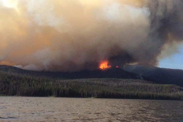 Wildfire Update: Nadina Lake