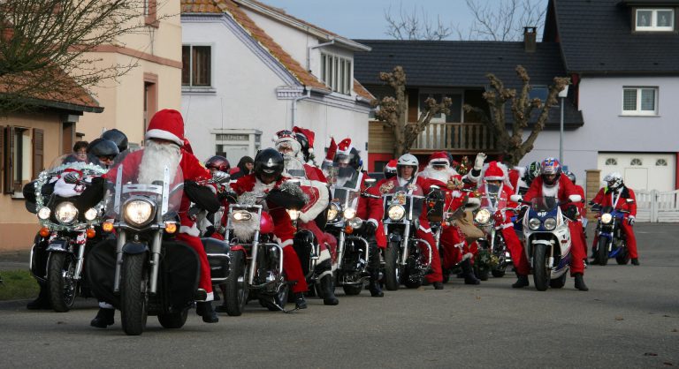 Getting a head start on Christmas: Harley Davidson Toy Drive