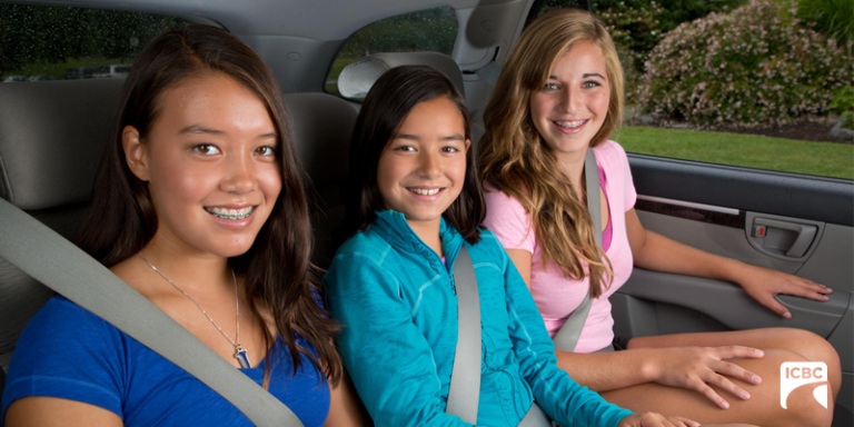 Buckle up: ICBC says drivers can face fines for unfastened passengers under the age of 16