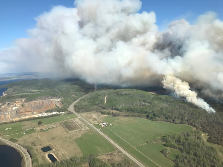 UPDATE: Lejac fire burns at 260 hectares, evacuation order downgraded