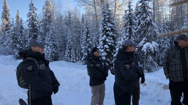 RCMP set up checkpoint on Morice River Service Road