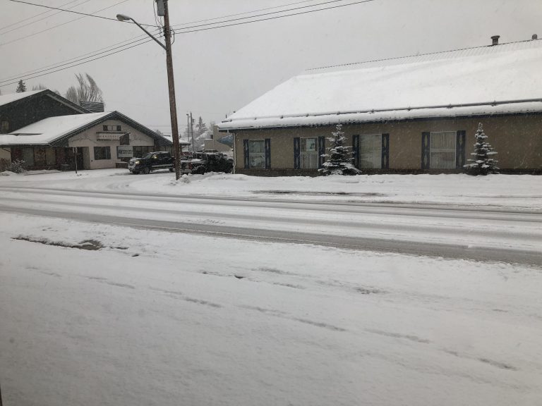 Mild temperatures and snow in store for the Bulkley Valley over the weekend