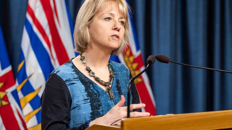 Provincial Health Officer says balance required to move forward with a new normal