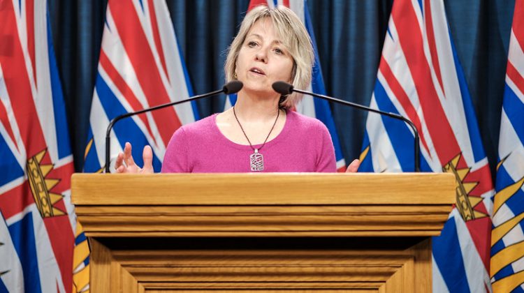 Dr. Bonnie Henry says the curve in BC has flattened, two new cases in Northern Health