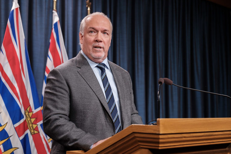 Horgan drawing a hard line on non-essential travel