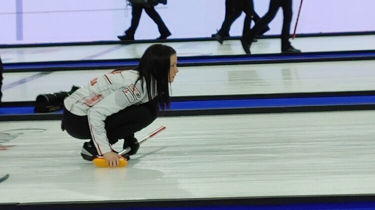Canada’s world women’s curling team has another strong “afternoon” game in PG