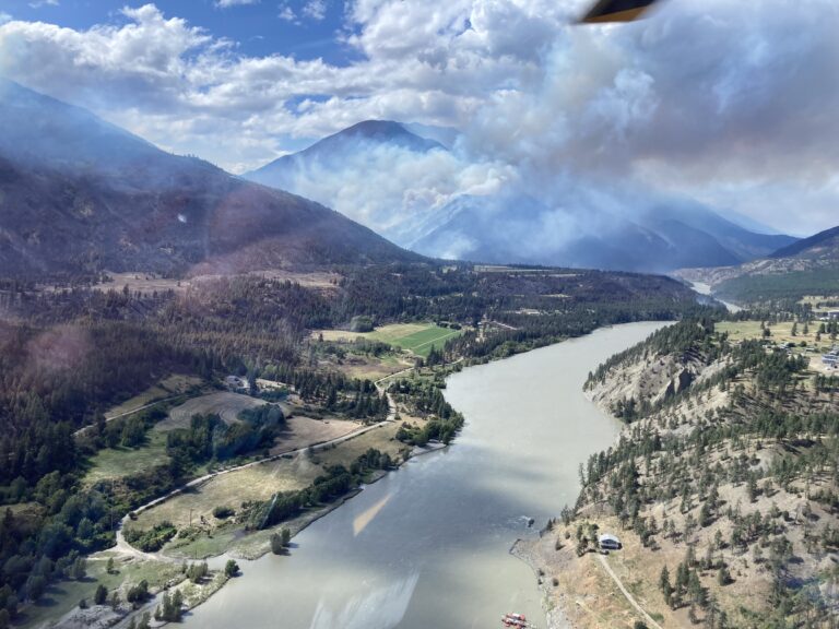 Updated: Lytton wildfire now classified as ‘out of control’