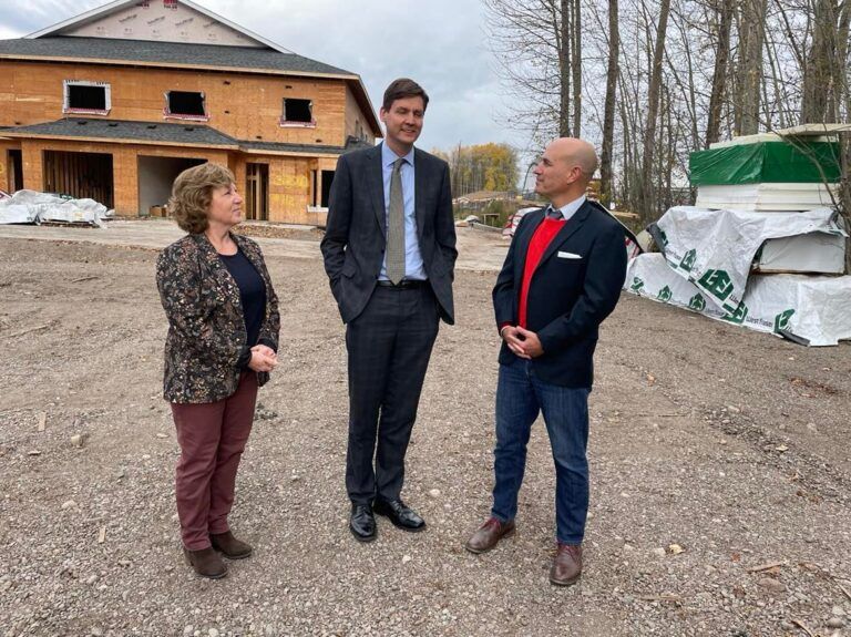 BC NDP Leadership contender David Eby makes stop in Smithers