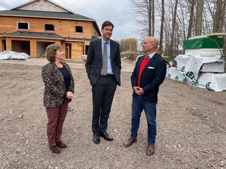 BC NDP Leadership contender David Eby makes stop in Smithers