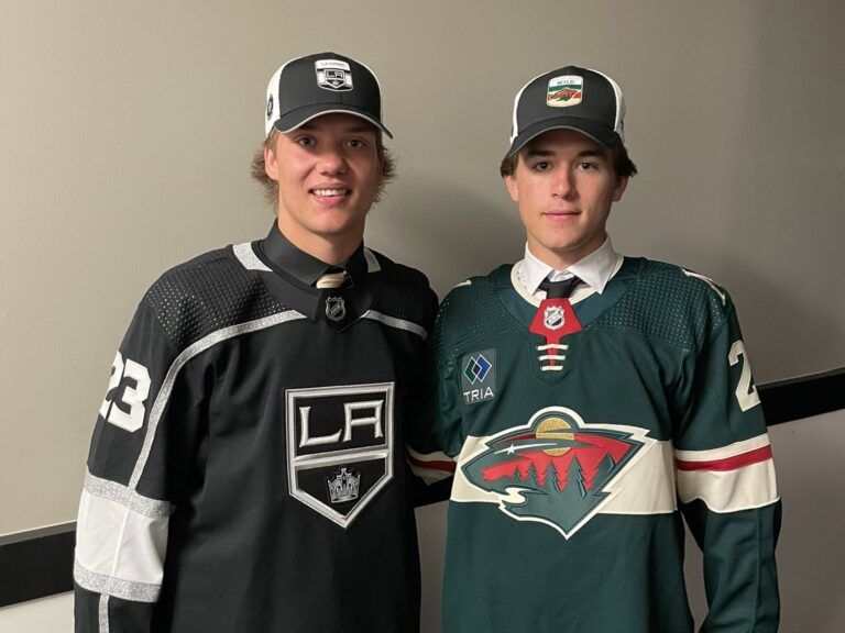 Heidt and Ziemmer relieved after hearing names called at NHL draft