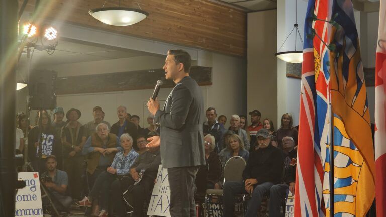 Conservative Party Leader Pierre Poilievre visits Smithers on northern BC tour