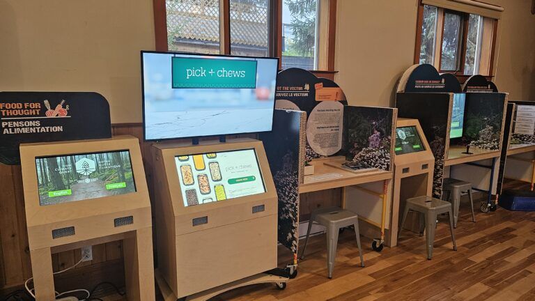 Science exhibit tour stops in Smithers