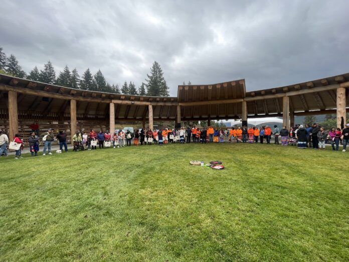 Williams Lake First Nation holds ceremony for those at St Joseph’s Mission