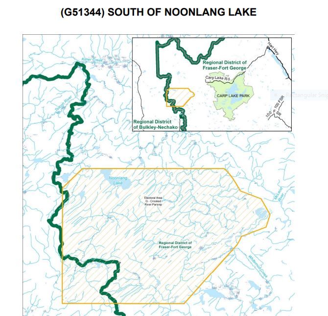 Evacuation alert issued for fire northeast of Fort St. James