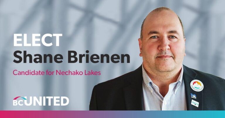 Houston Mayor named BC United candidate for Nechako Lakes riding