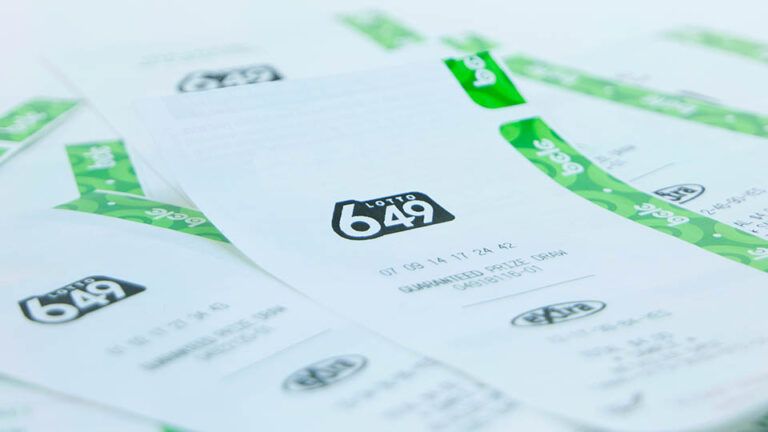 Lotto 6/49 ticket purchased online in BC wins $100,000