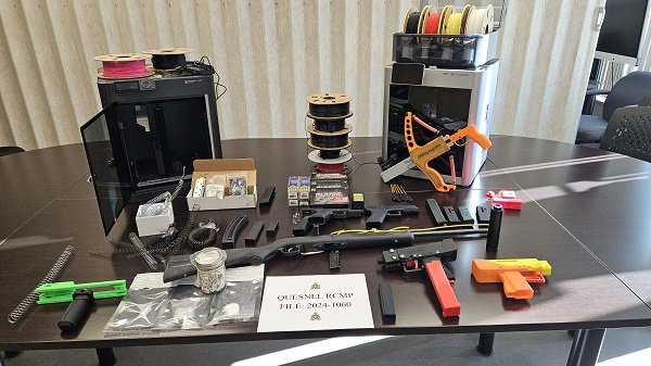 Quesnel RCMP seize 3D printed guns