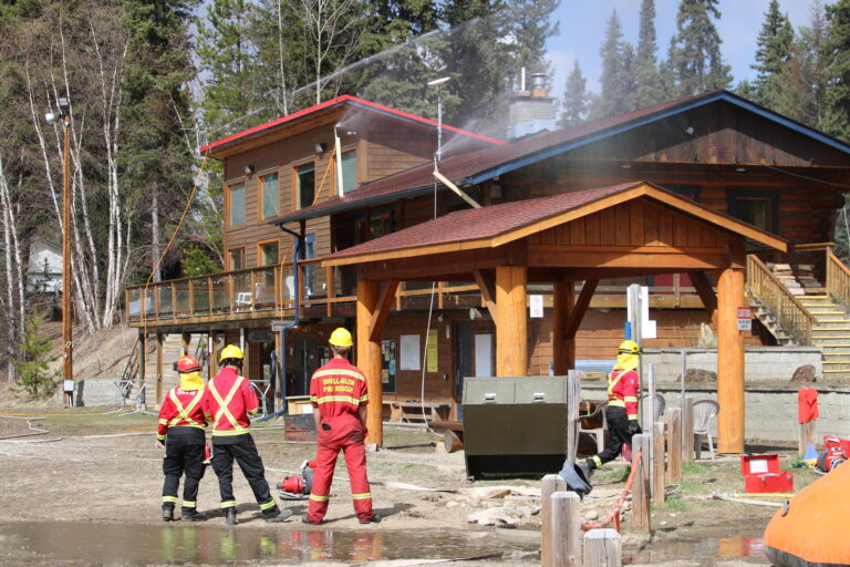 Firefighters train with Structural Protection Unit in Prince George