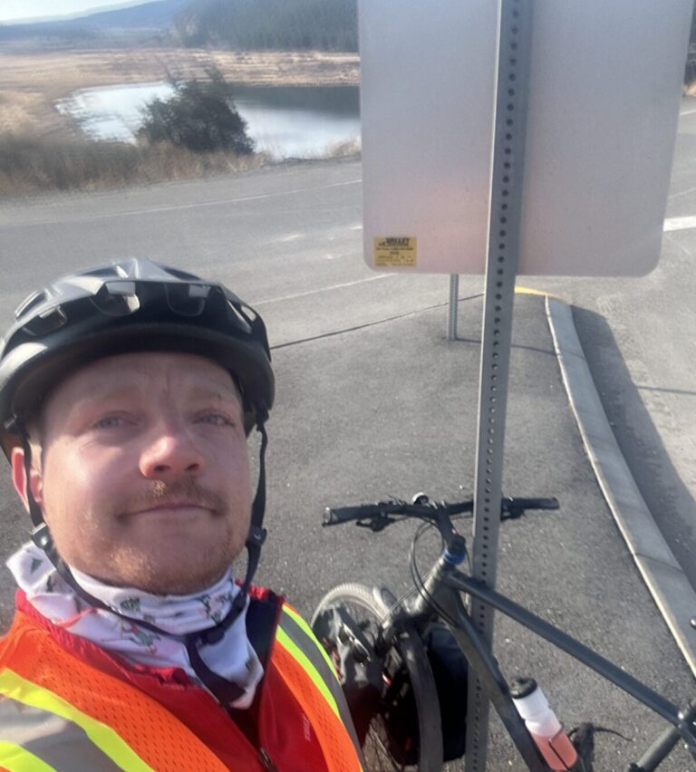 Cyclist riding from PG to Vancouver raising money for cancer care