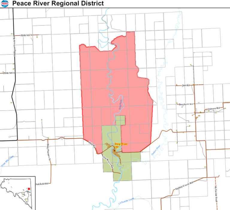 Doig River wildfire activity leads Evacuation Orders and Alerts in BC’s Peace region