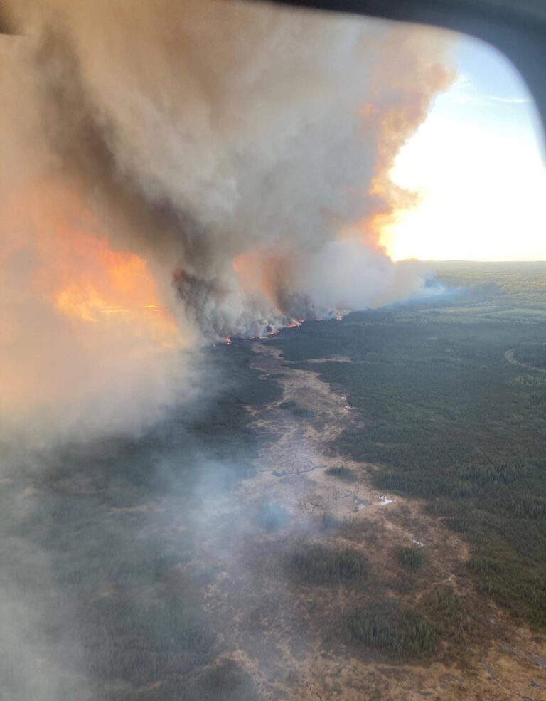 Wind expected to return as crews continue to battle Parker Lake Wildfire