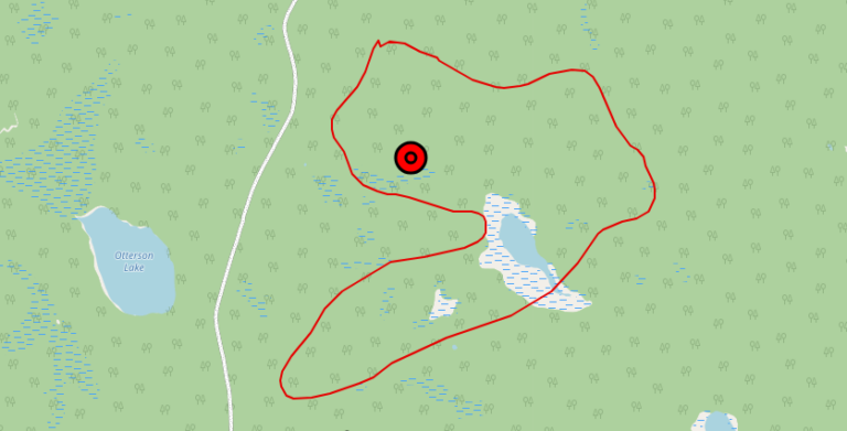 Germansen Landing Road temporarily closed due to blaze near Fort Saint James
