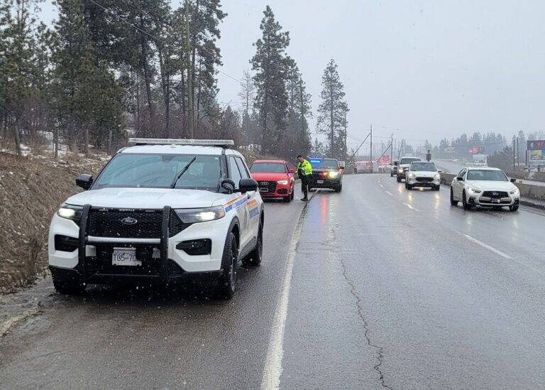 “Slow Down and Move Over” campaign results in 450 tickets issued province-wide