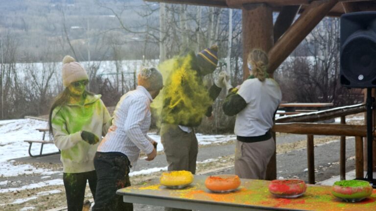 Holi Festival held at Tyhee Lake
