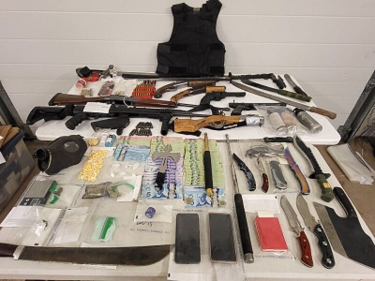 Guns and Drugs seized in Smithers investigation