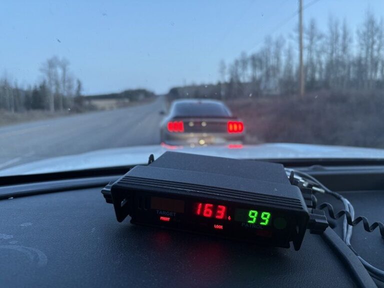 RCMP reminding drivers to slow down this spring